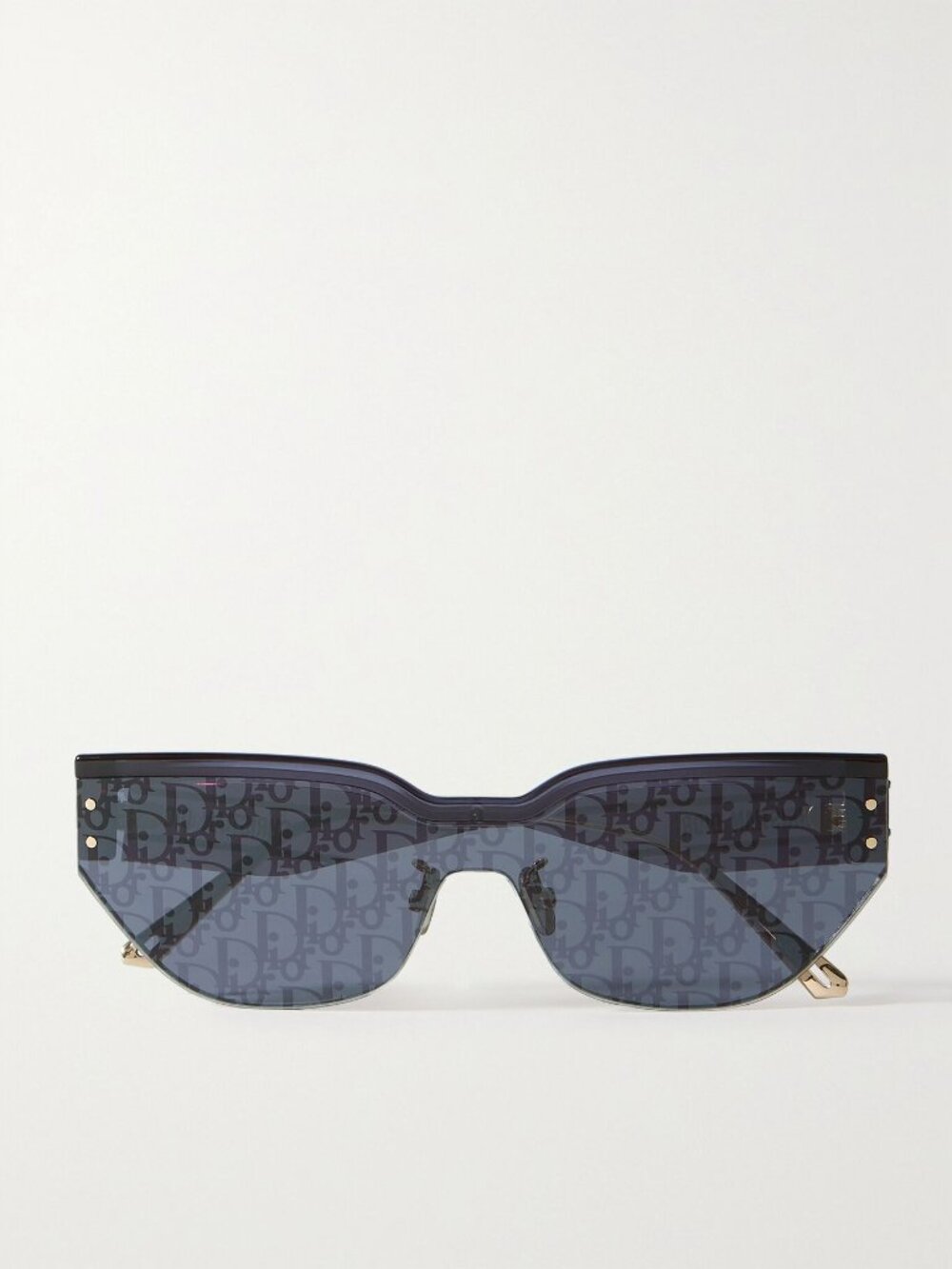 DIOR DiorClub M3U D-frame acetate and gold-tone sunglasses - Picture 3 of 11